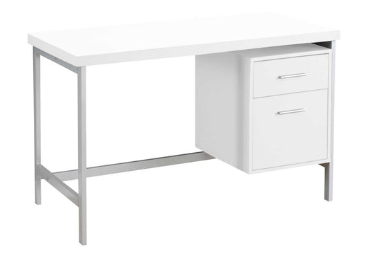 Computer Desk For Home Office, Left, Right Set - Up, Storage Drawers, Modern Design 8th Street