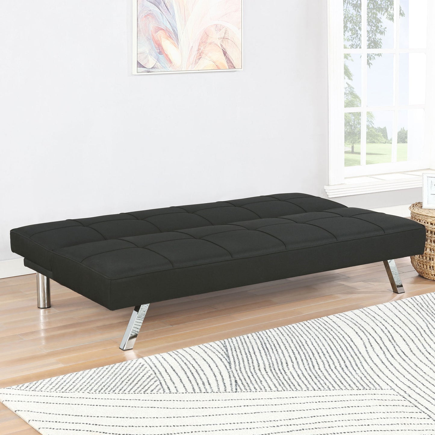 Joel - Tufted Convertible Sofa Bed Furniture Max