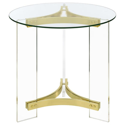 Janessa - Acrylic Coffee And End Table Set Coaster Fine Furniture