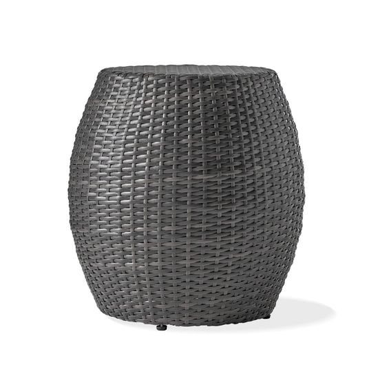 Outdoor Wicker Patio Side Table Noble House
