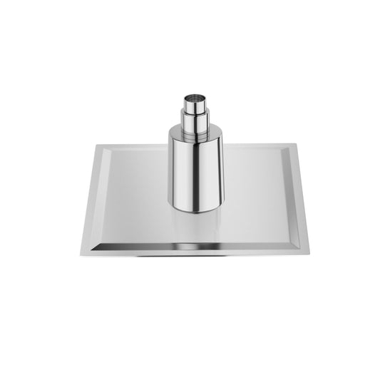 Ultra Thin 8" Square Rain Shower Head 304 Stainless Steel, Wall / Ceiling Mounted Daily Nest