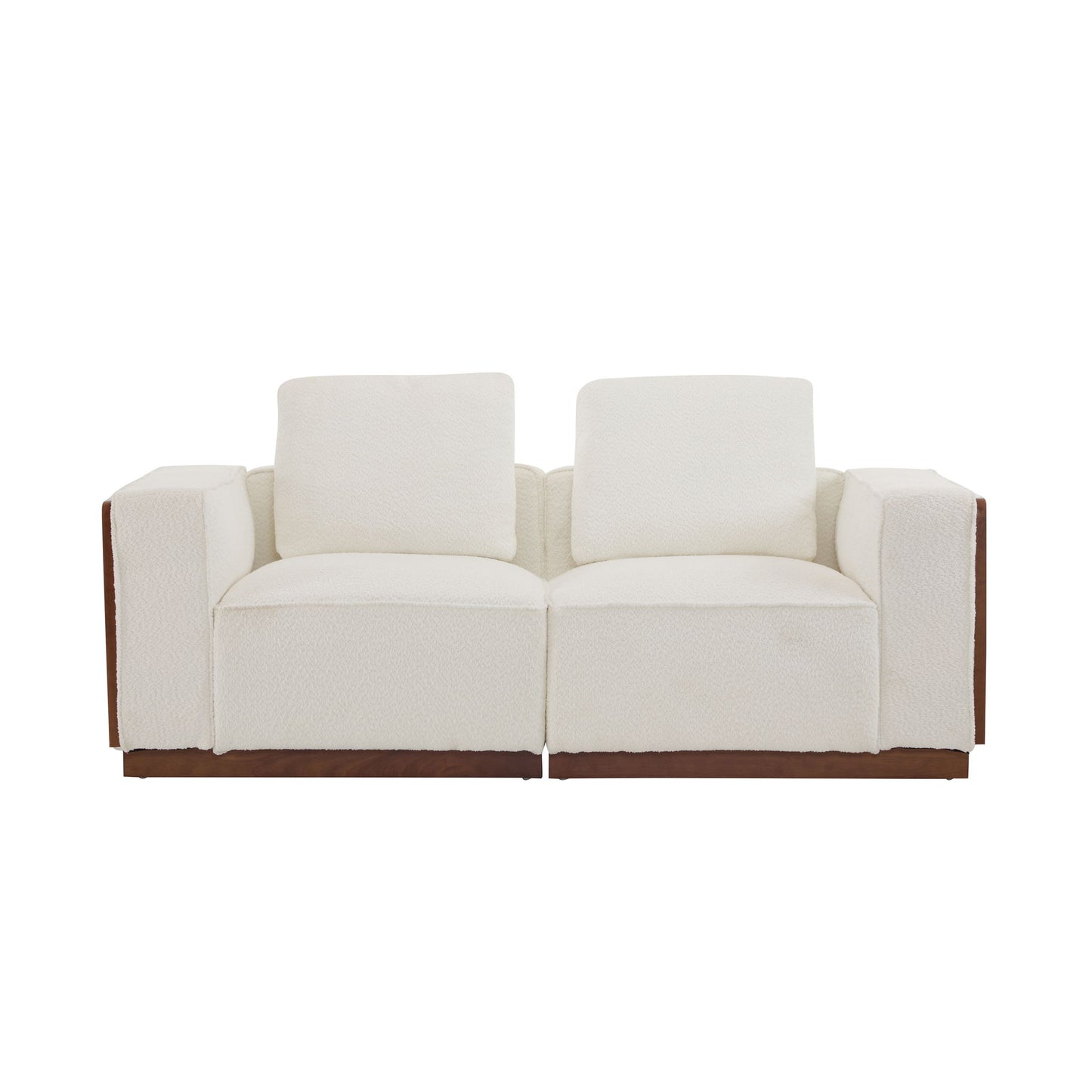 Chita - Modular Sectional Sofa 2 Seater With Larger Seats - Beige Noble House