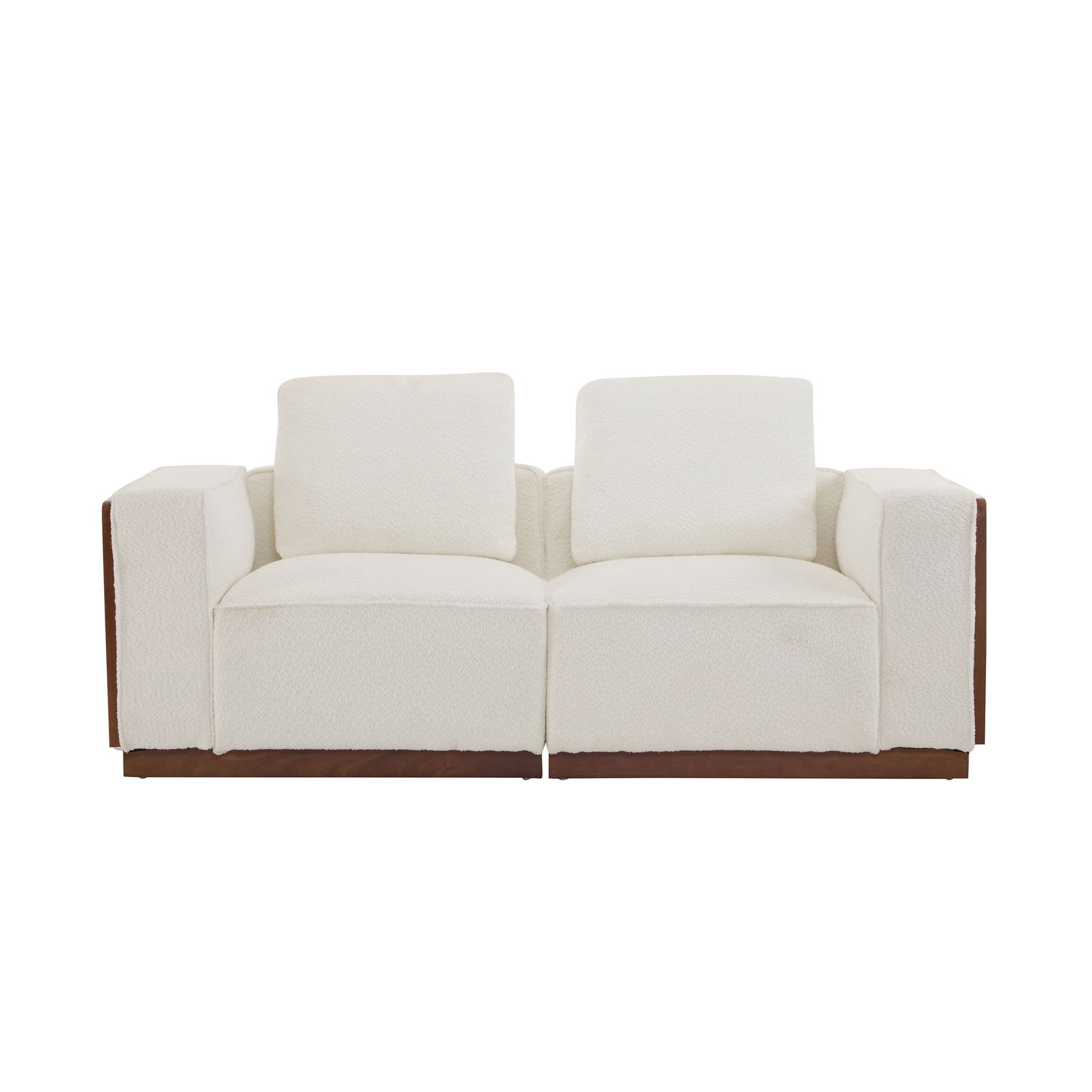 Chita - Modular Sectional Sofa 2 Seater With Larger Seats - Beige Noble House