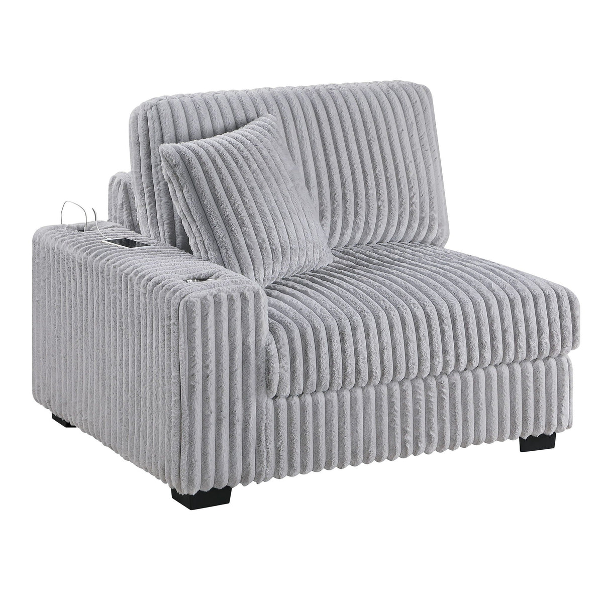 Chair With USB Cup Holder Armrest Home Essentials
