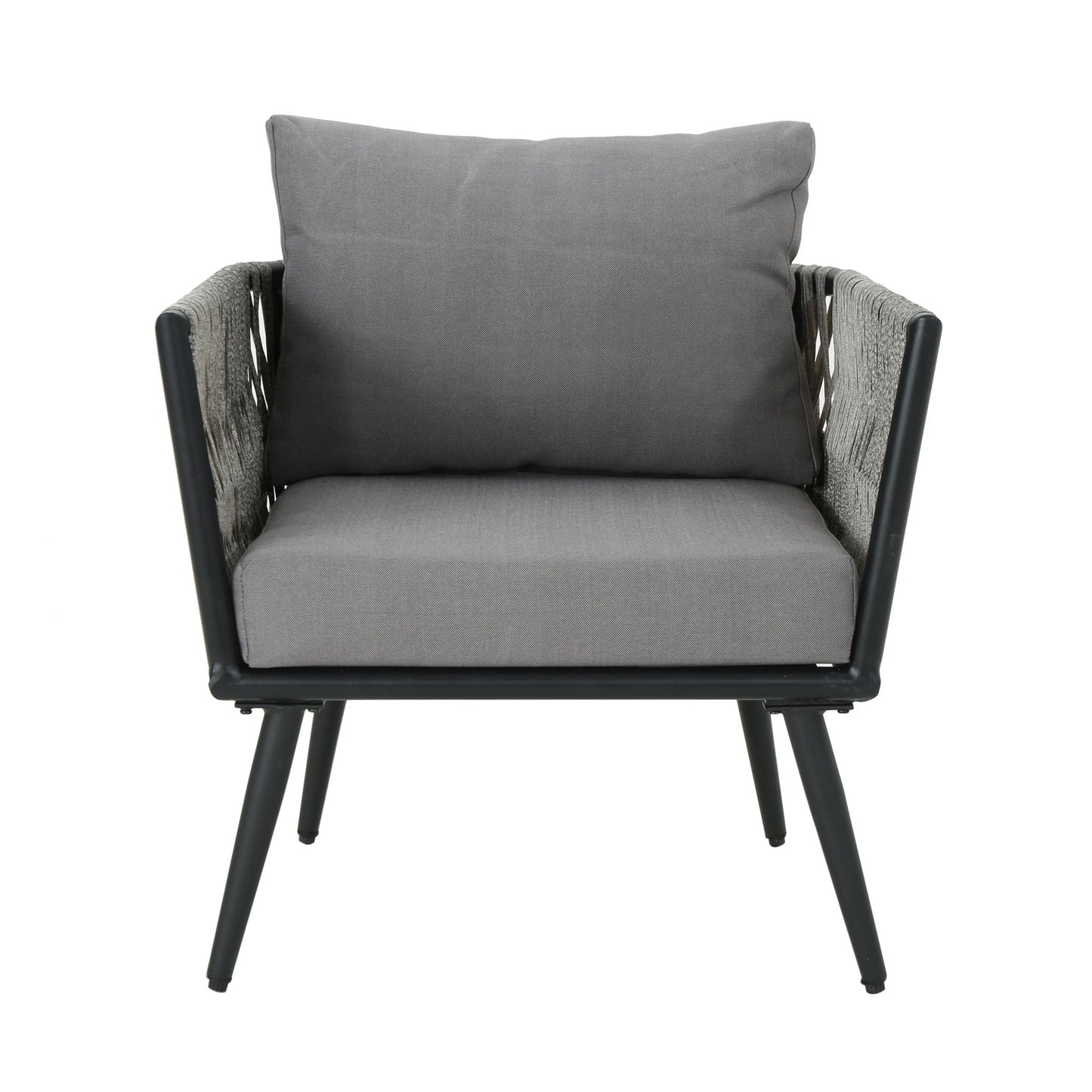 Oceanus - Chat Set Chair - Gray Noble House