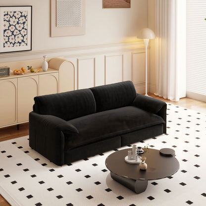 Queen Pull Out Sofa Bed With Side Storage Home Essentials