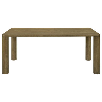 Castlewood - Rectangular Wood Dining Table - Brown Oak Coaster Fine Furniture