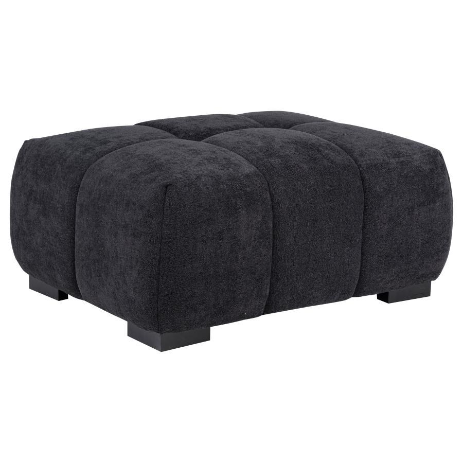 Octavia - Fabric Rectangular Upholstered Ottoman Coaster Fine Furniture