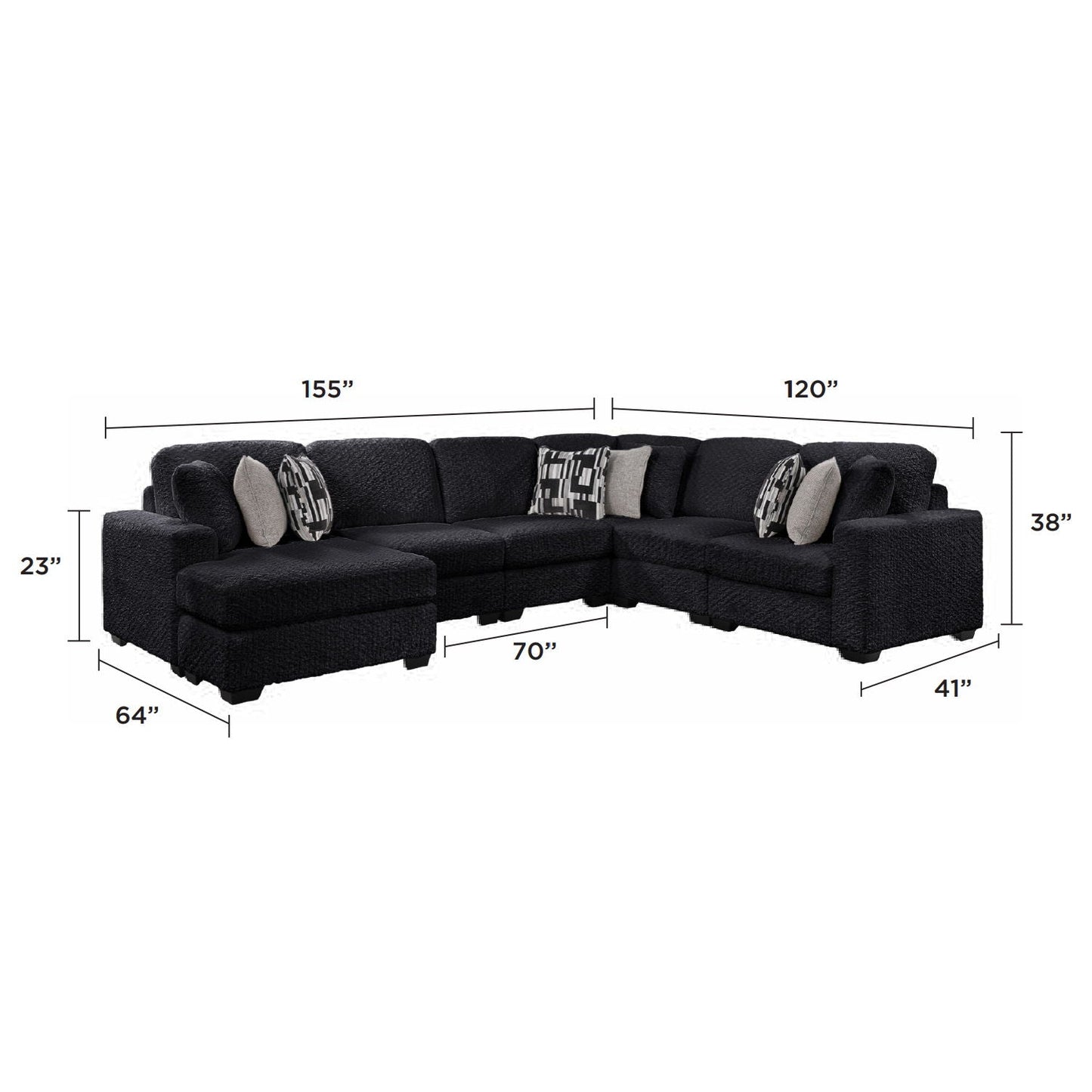 Maxwell - Modern Sectional Sofa Matrix Furniture Group