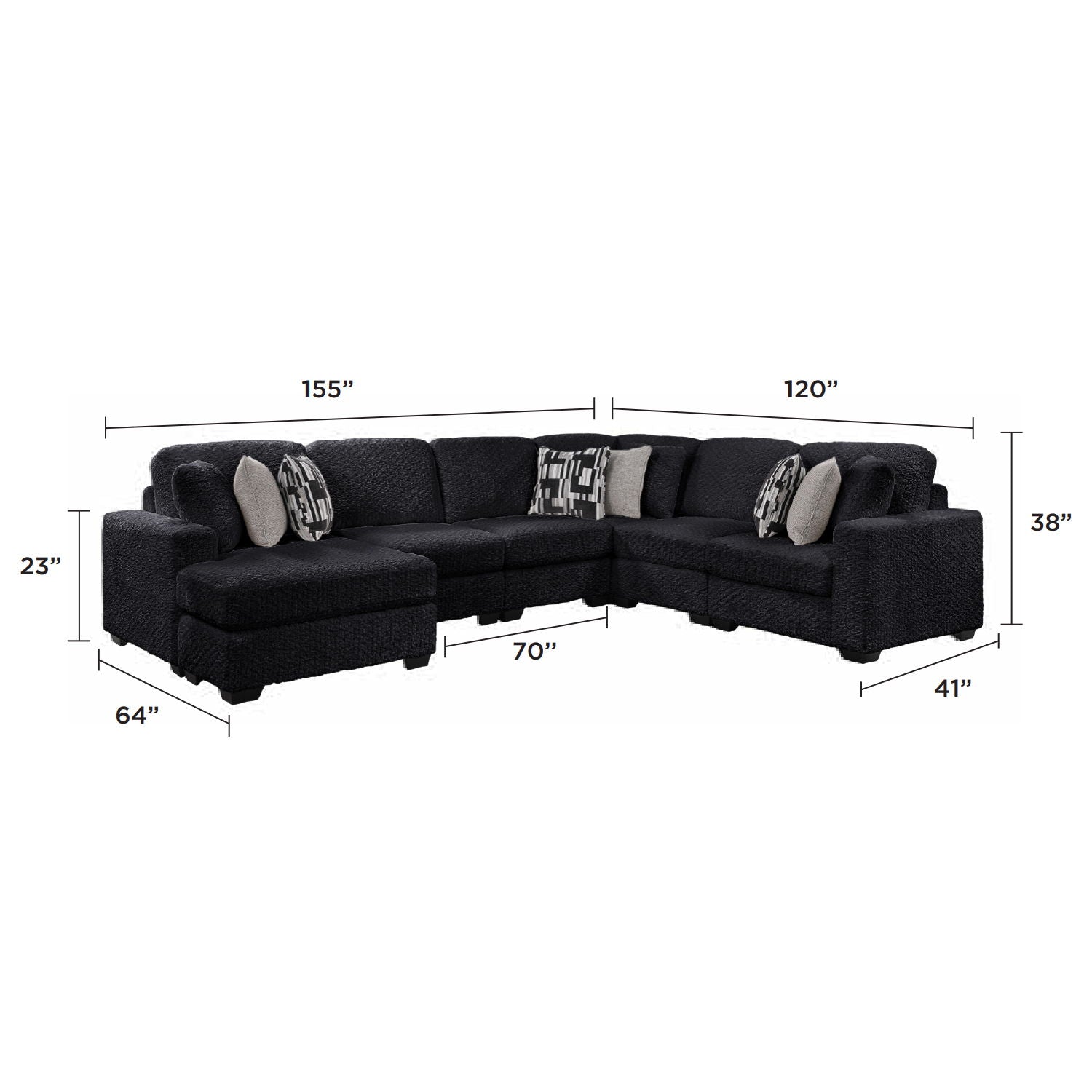 Maxwell - Modern Sectional Sofa Matrix Furniture Group