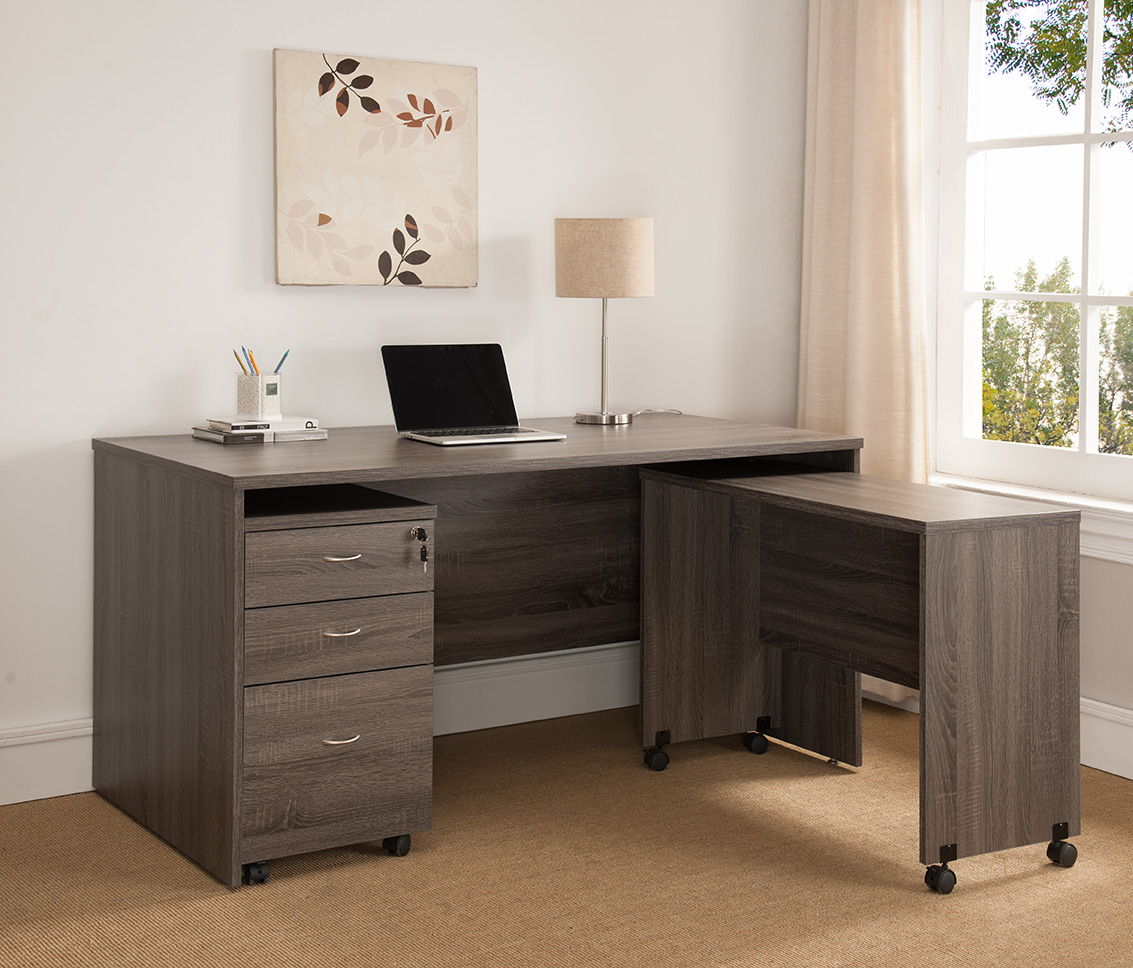 Printer Mobile Stand, Computer Desk, Home Office Desk Home Essentials