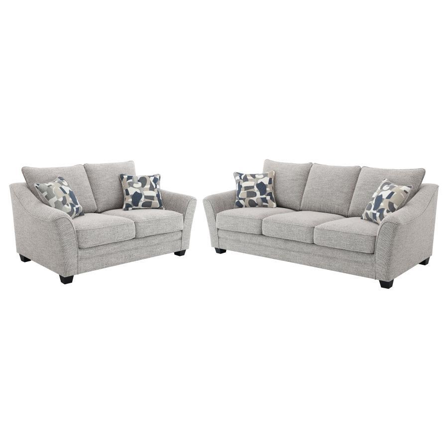 Tomkins - Boucle Upholstered Sofa Set Coaster Fine Furniture