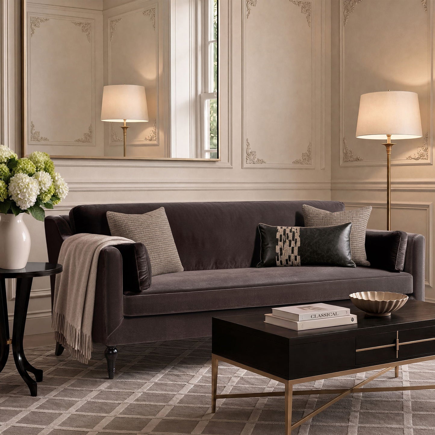 Josephine - Upholstered Modern Sofa Jennifer Taylor Home