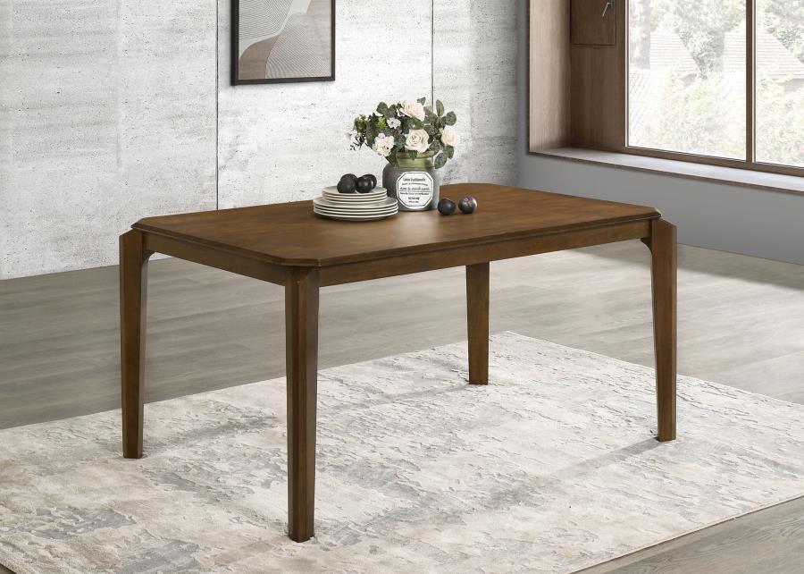 Almonte - Rectangular Wood Dining Table - Dark Brown Coaster Fine Furniture