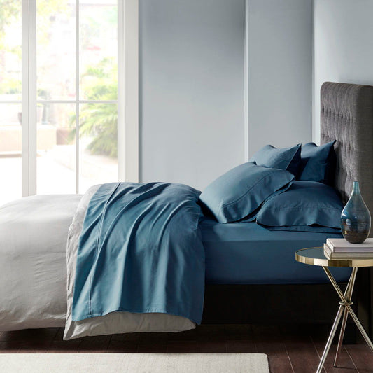 Queen 800 Thread Count Sheet Set - Teal Madison Park