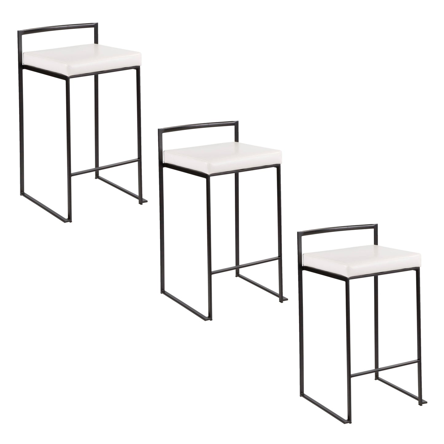 Fuji - Contemporary Style Stackable Counter Stool Lumi Source