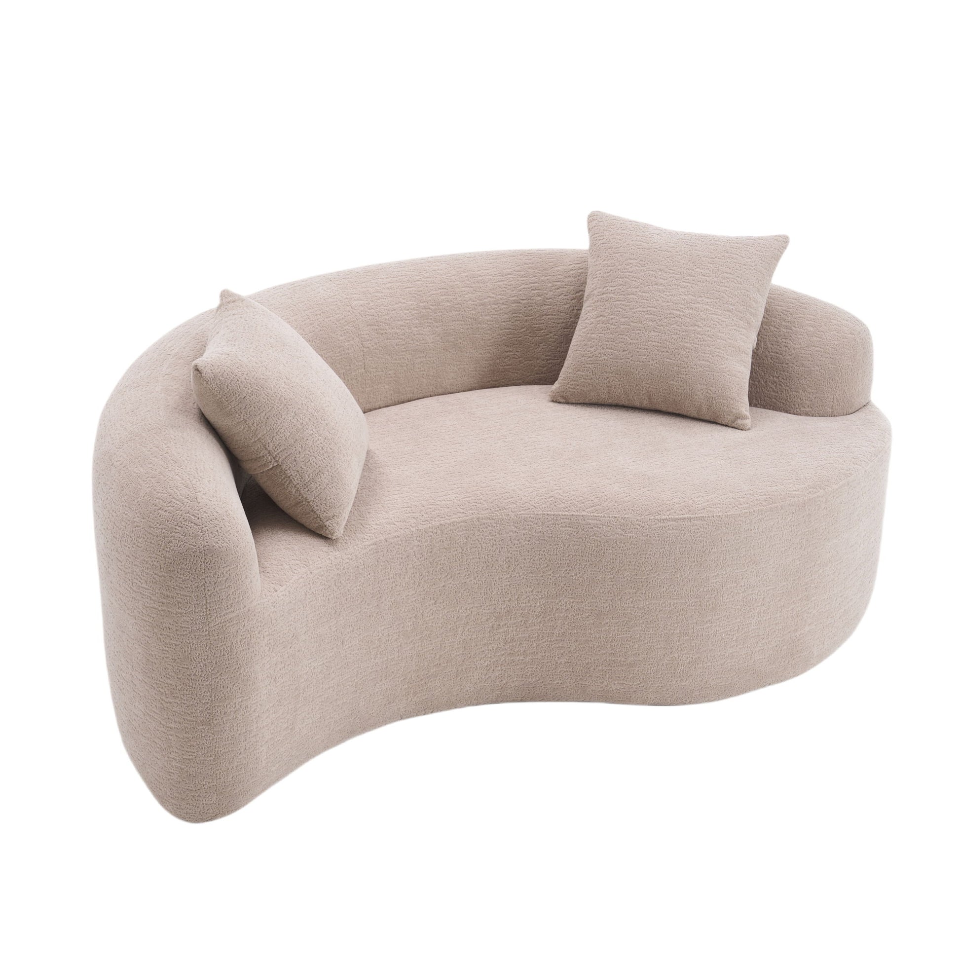 Tai Chi - Curved Dual Depth Loveseat Home Essentials