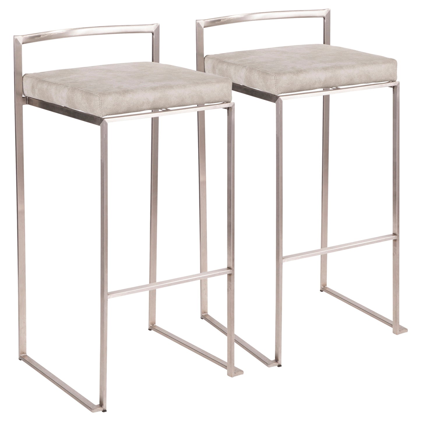 Fuji - Contemporary And Elegant Design Stackable Barstool Lumi Source