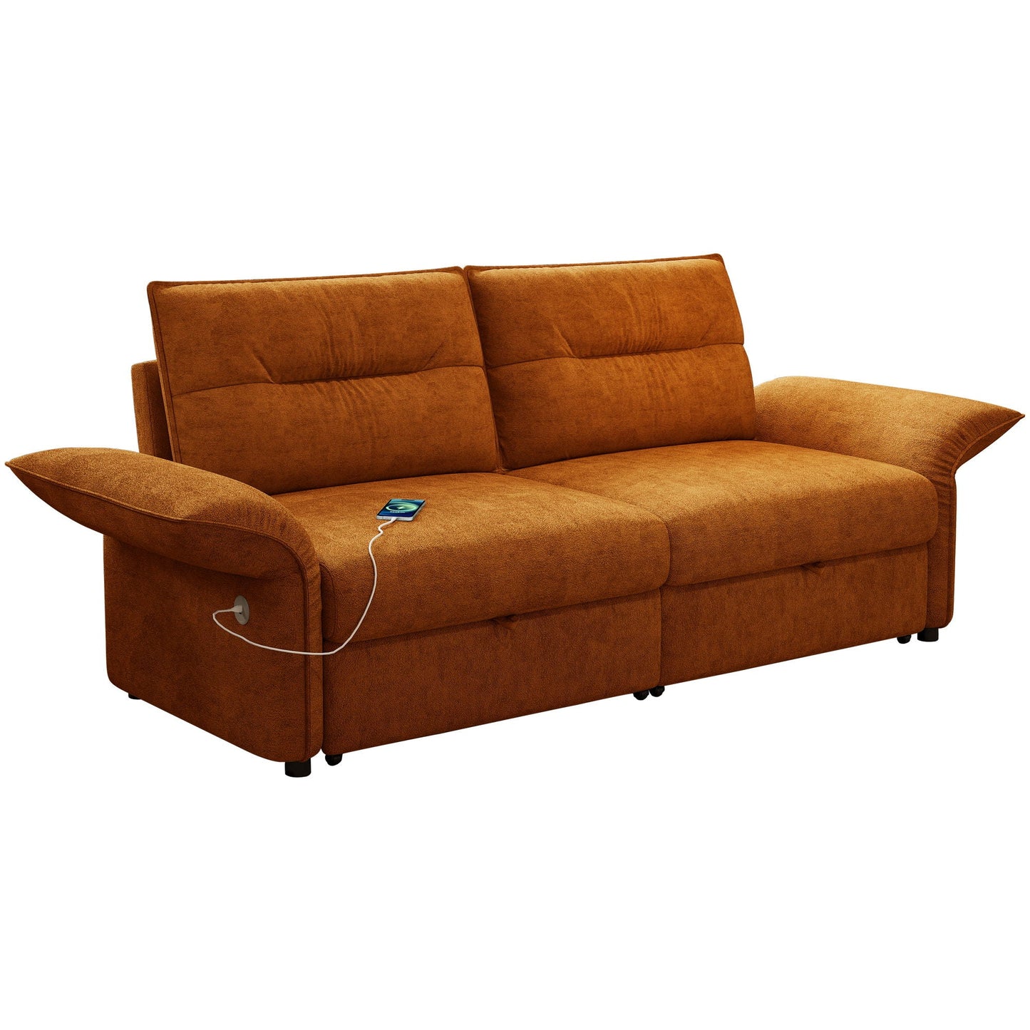 Sofa Bed With Convertible Design, Living Room Furniture Home Essentials