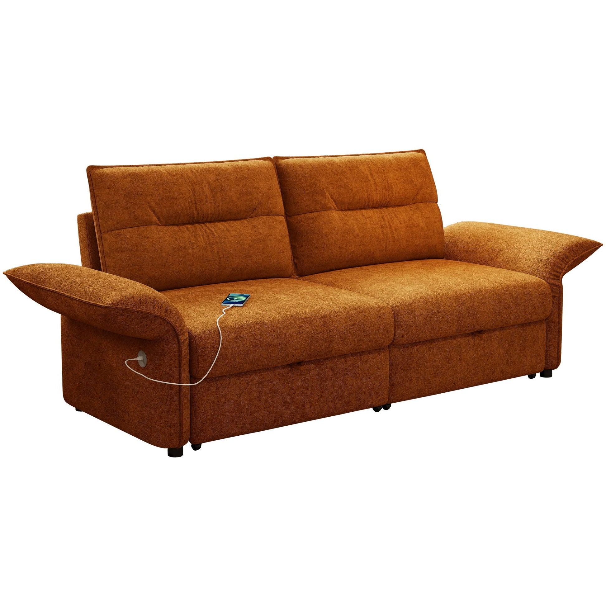 Sofa Bed With Convertible Design, Living Room Furniture Home Essentials