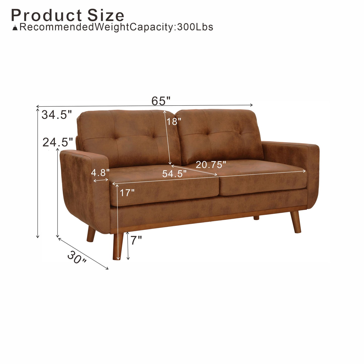 2 Seater Sofa Home Essentials