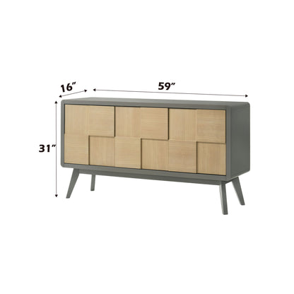 Blayde - Server - Natural / Gray Acme