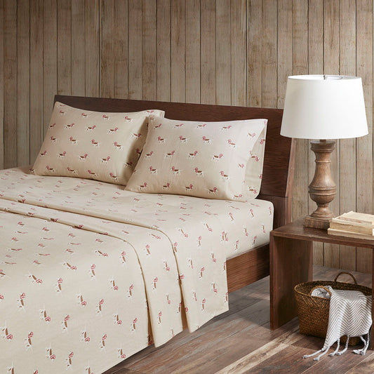 Full Sheet Set - Tan Dog Woolrich