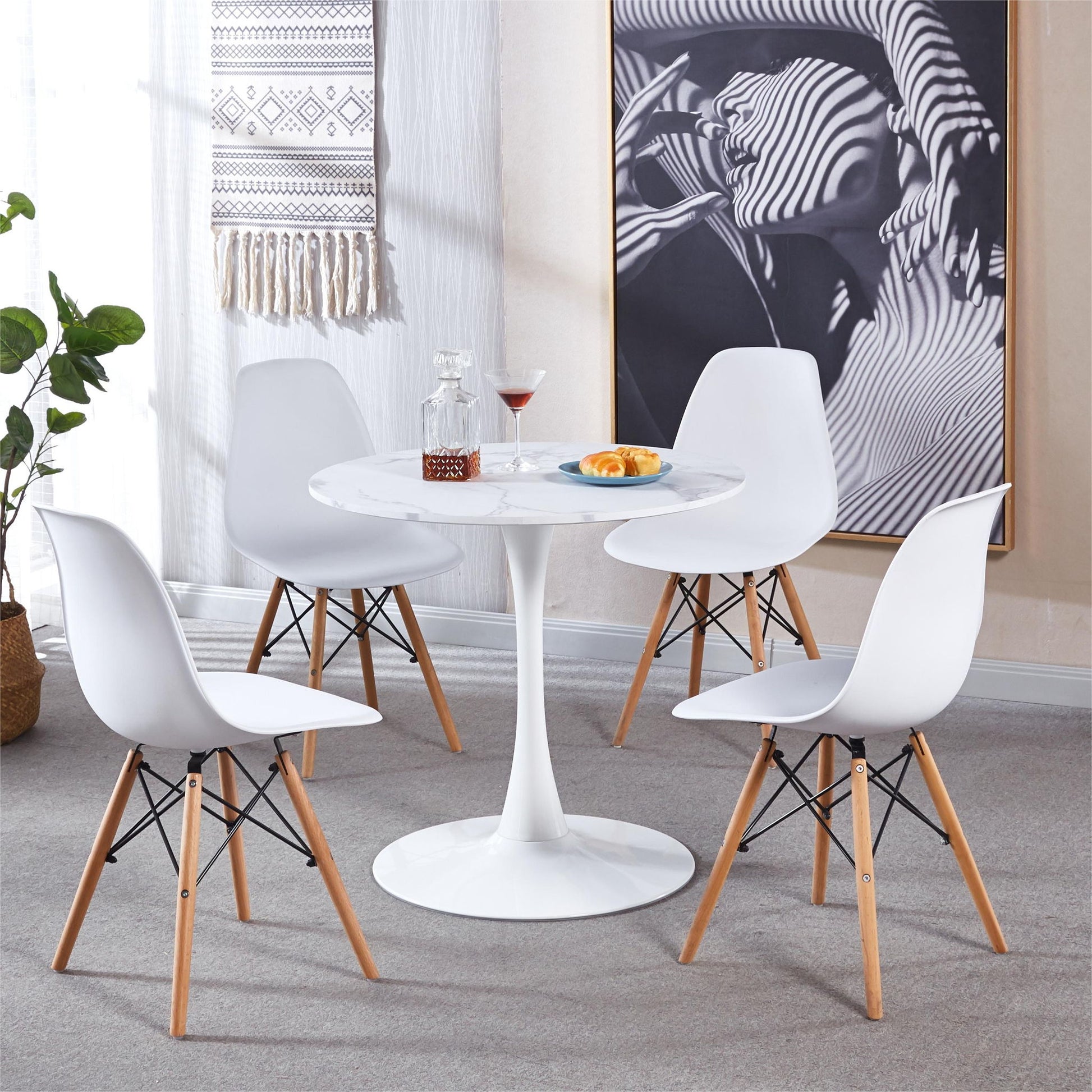 Tulip Special Dining Table, MDF Dining Table Home Essentials