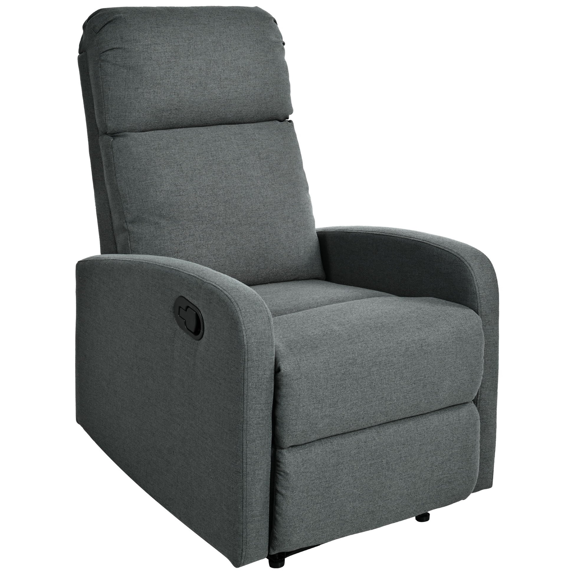Modern Recliner Manual, Home Theater Chair With Adjustable Backrest Noble House