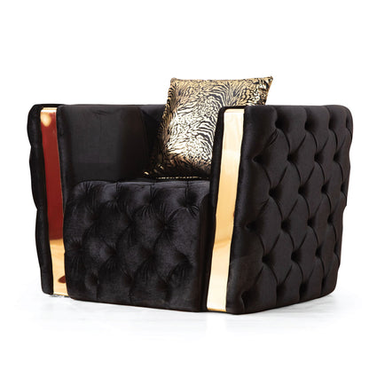 Naomi - Button Tufted Chair Matrix Furniture Group