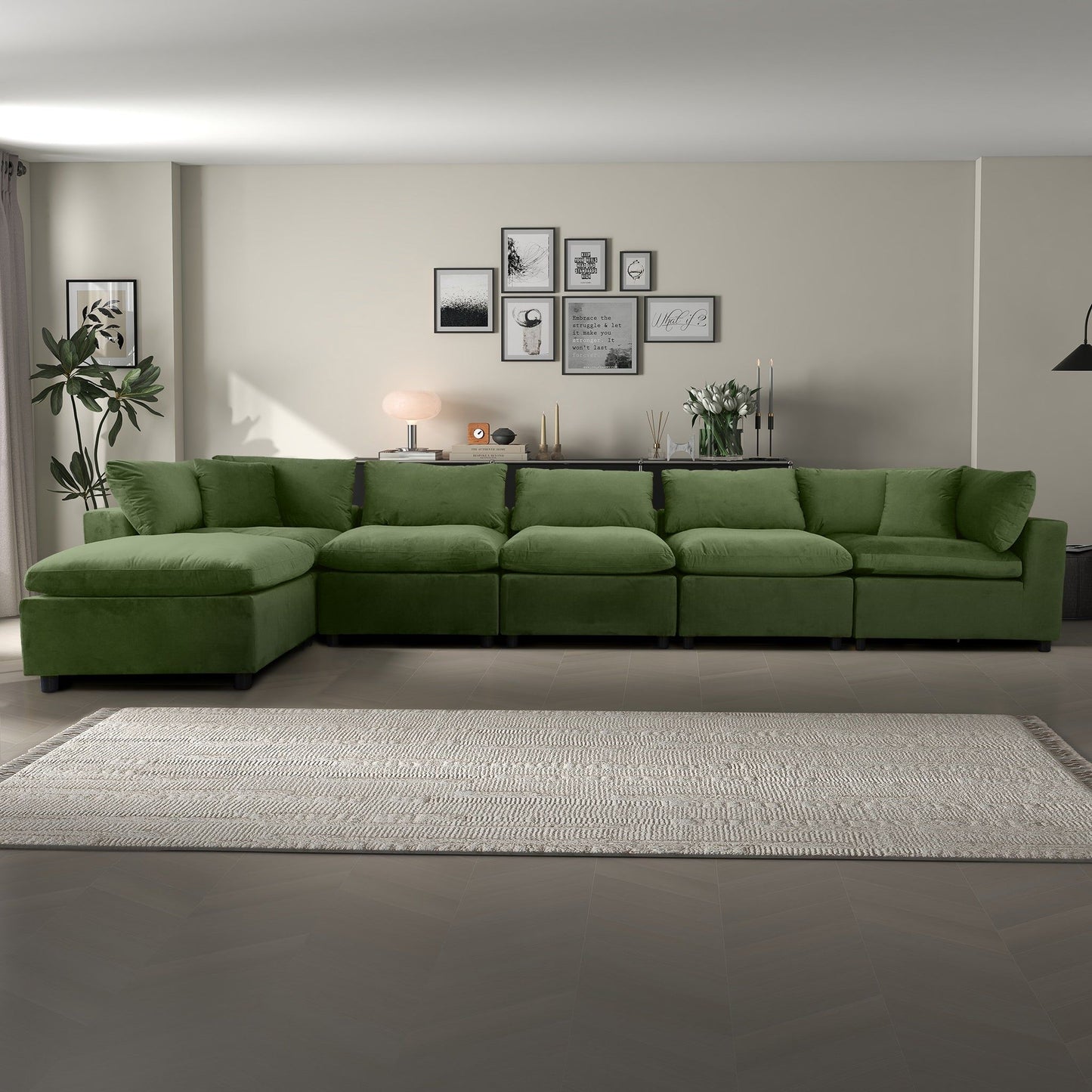 Hayward - Oversized Modular Sectional Sofa Ashcroft Furniture