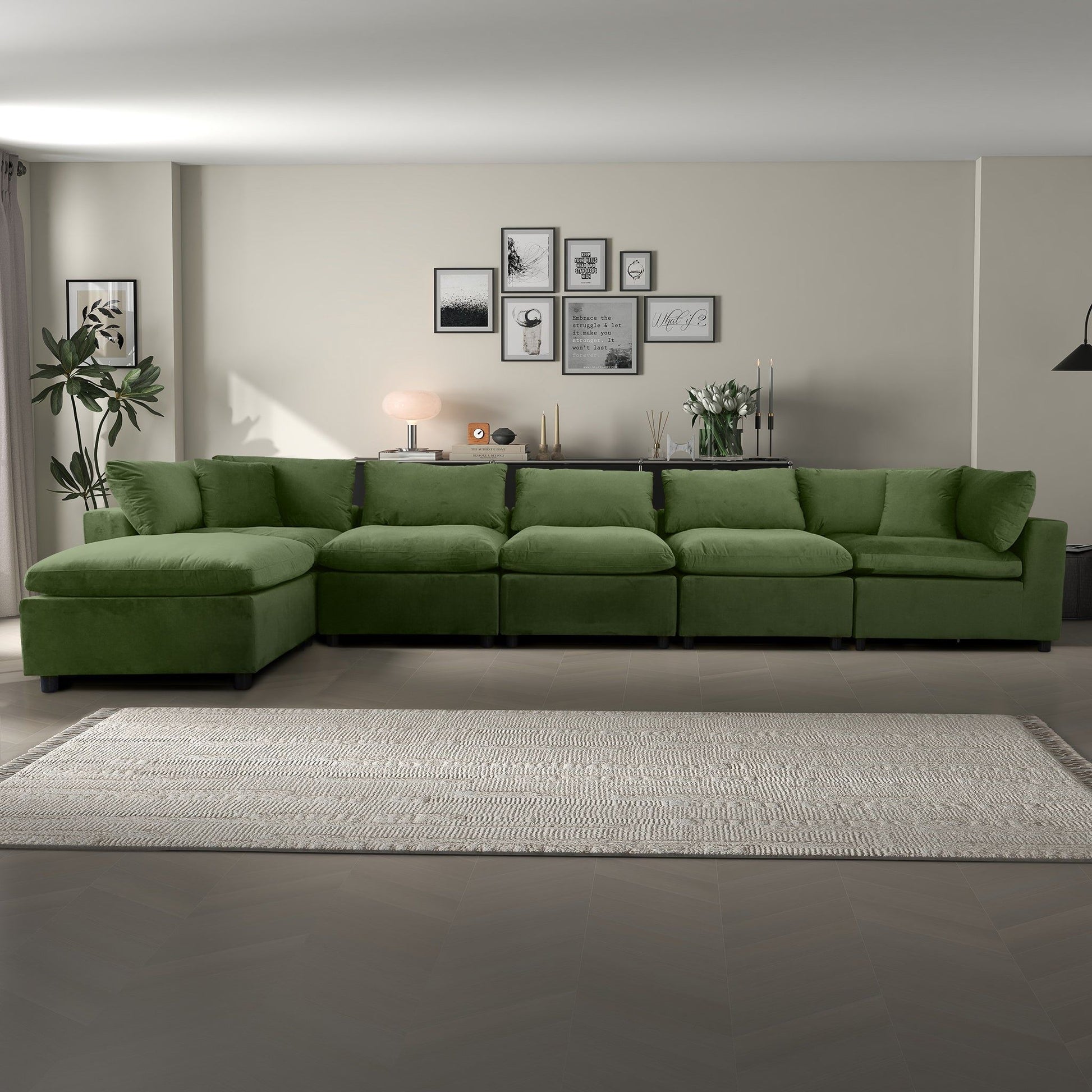 Hayward - Oversized Modular Sectional Sofa Ashcroft Furniture