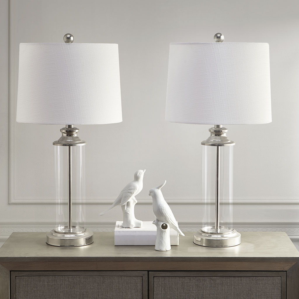 Clarity - Table Lamp (Set of 2) - Silver