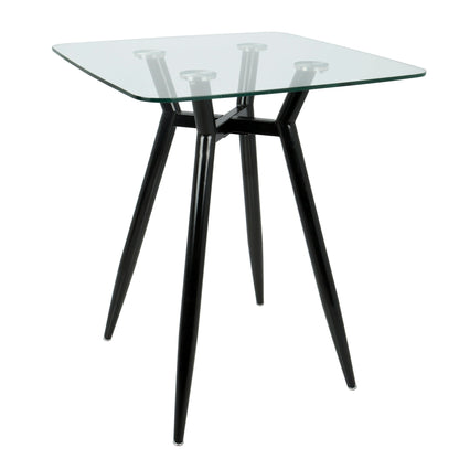 Clara - Mid Century Modern Square Table Lumi Source