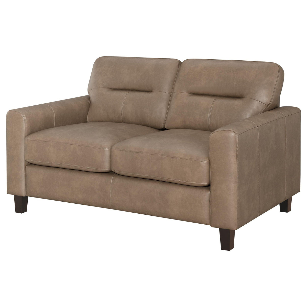 Remington - Loveseat With Track Arms Furniture Max