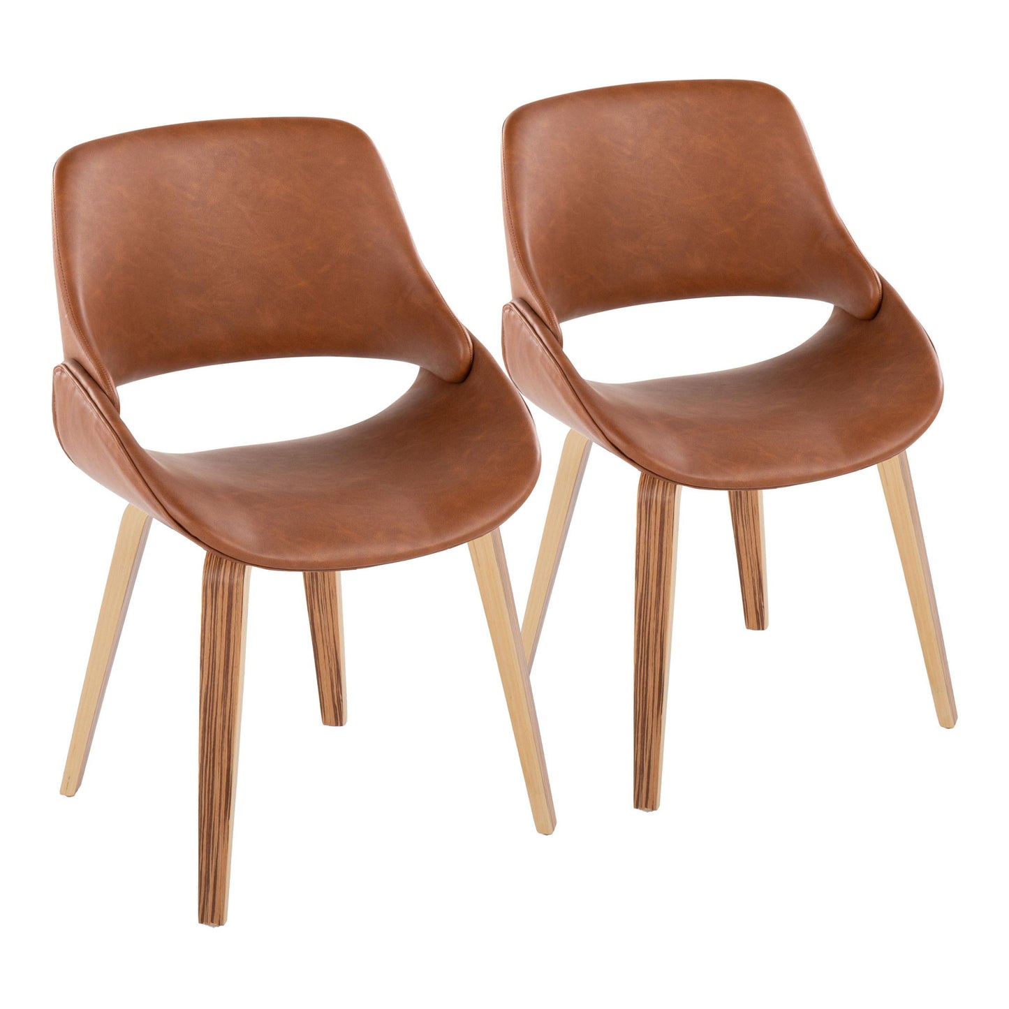 Fabrico - Mid Century, Modern Dining Chair (Set of 2) Lumi Source