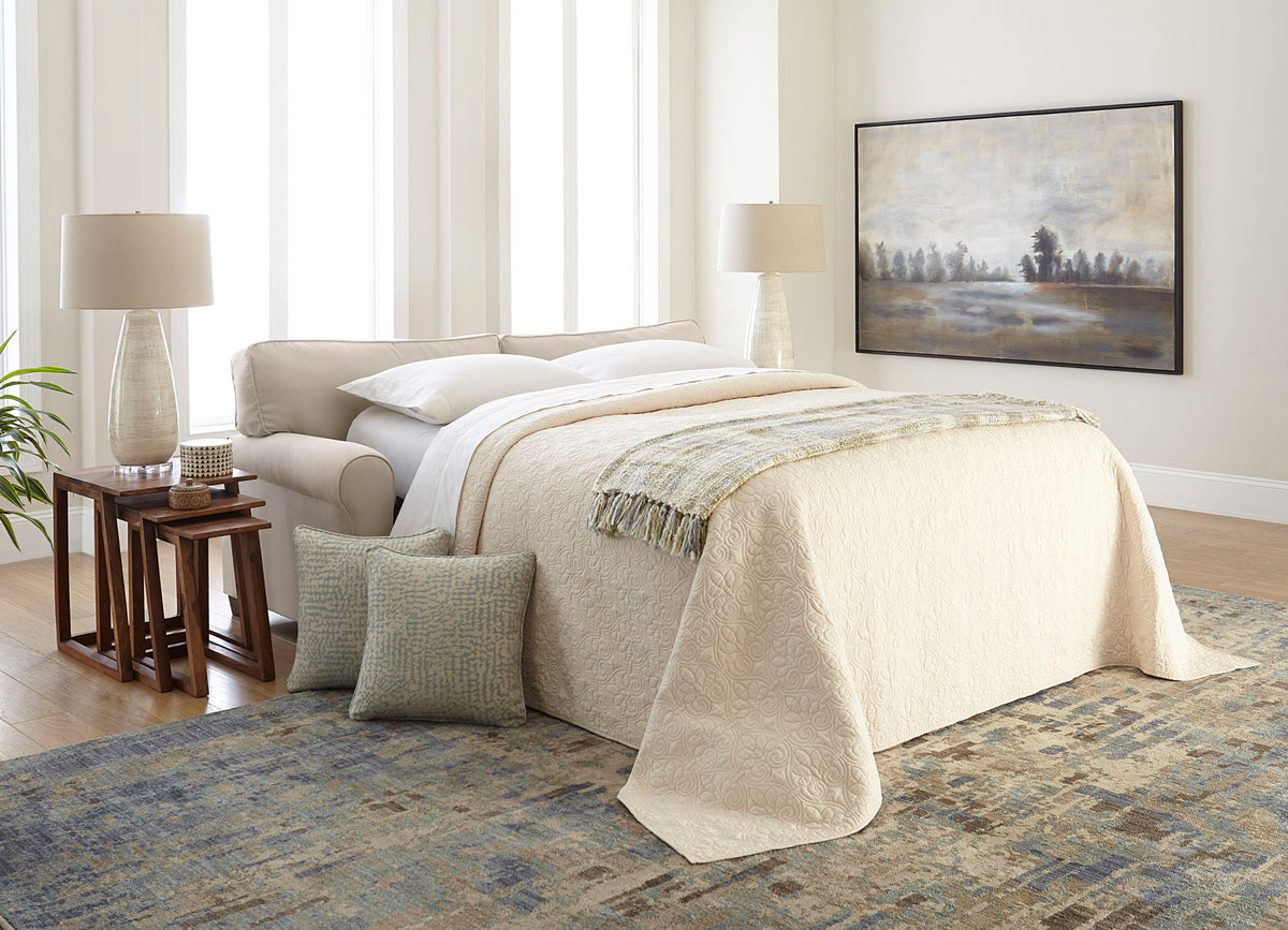 Shannon Queen Memory Foam Sleeper Sofa Best Home Furnishings
