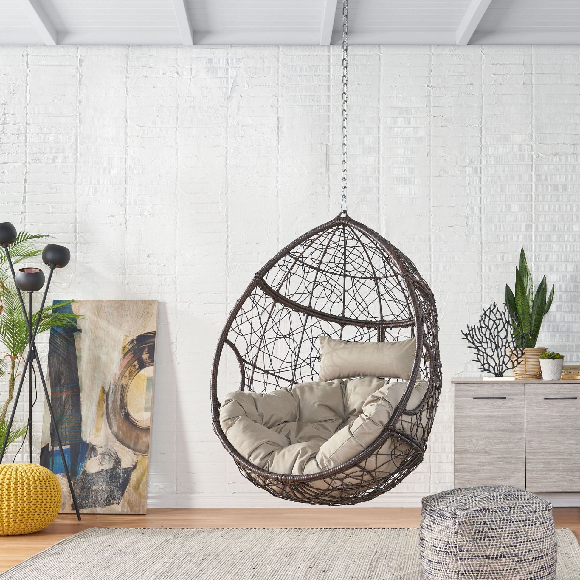Teardrop - Hanging Chair With 8Ft Chain Noble House