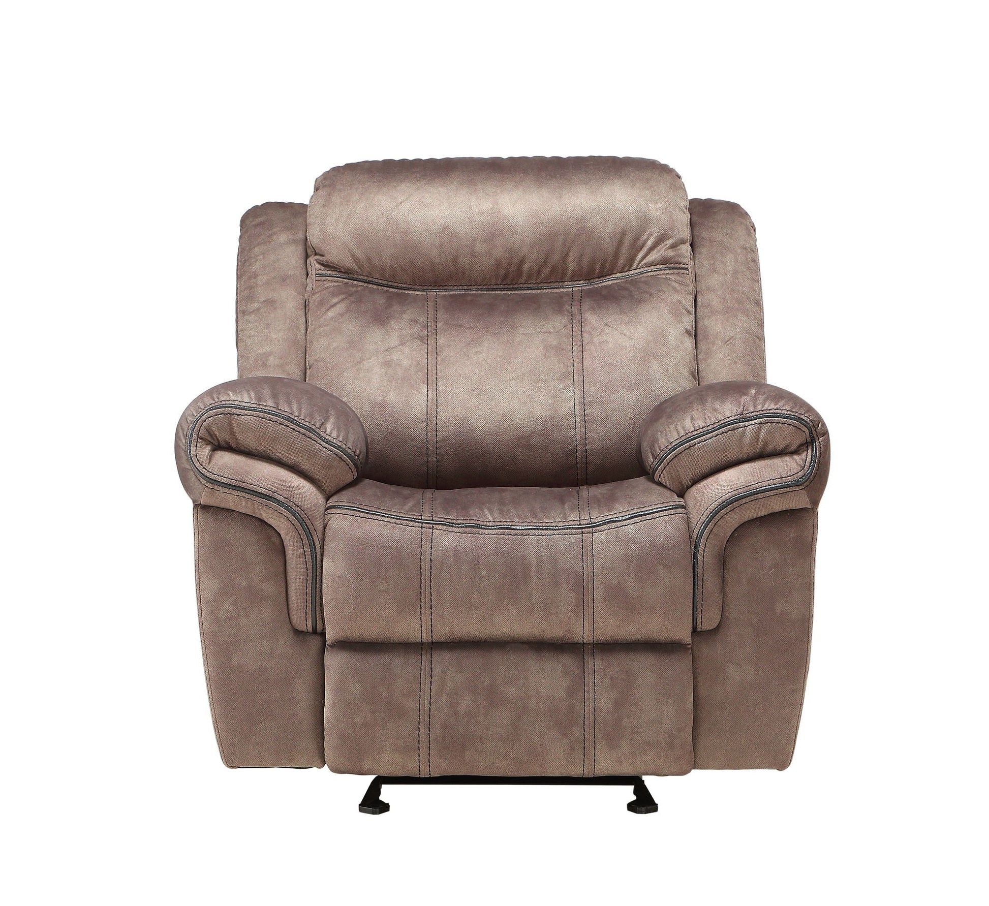Zubaida - Two Tone Velvet Glider Recliner Acme