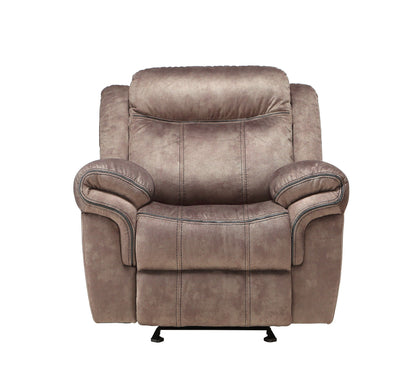 Zubaida - Two Tone Velvet Glider Recliner Acme