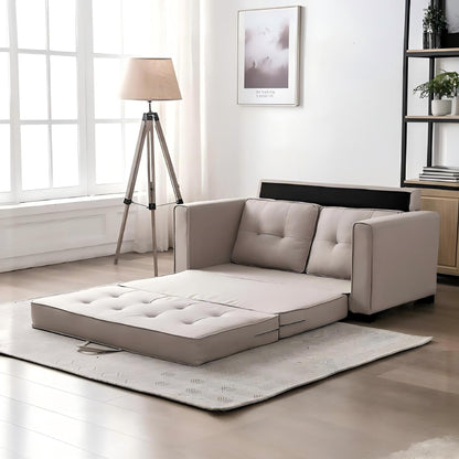 Upholstered Pull Out Sleeper Loveseat US Pride
