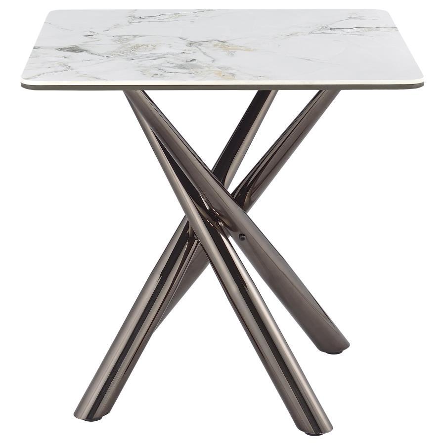 Carvell - Square Sintered Stone Table Coaster Fine Furniture