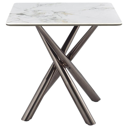 Carvell - Square Sintered Stone Table Coaster Fine Furniture