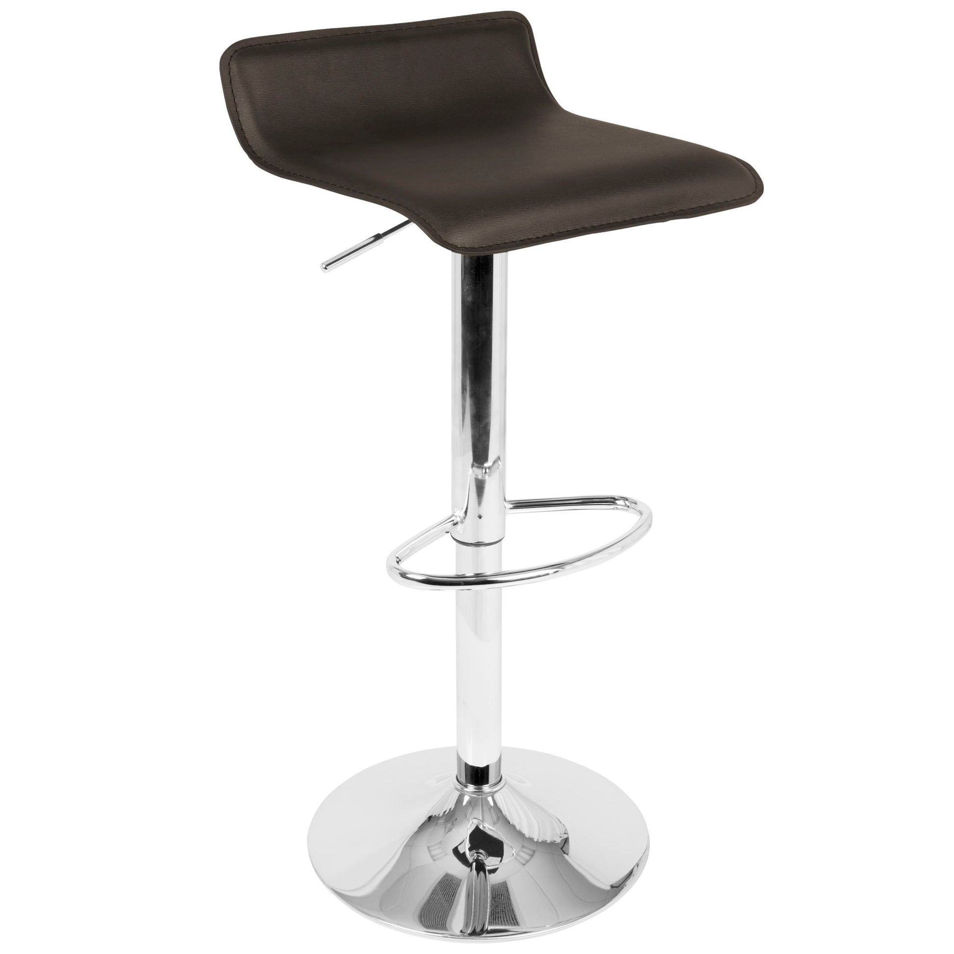 Ale - Contemporary Adjustable Barstool (Set of 2) Lumi Source