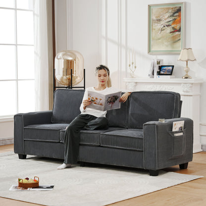 3 Seater Compact Sofa For Living Room Home Essentials