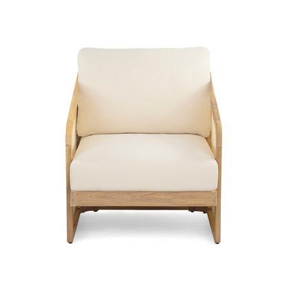 Royal - Wood Textilene Club Chair Noble House