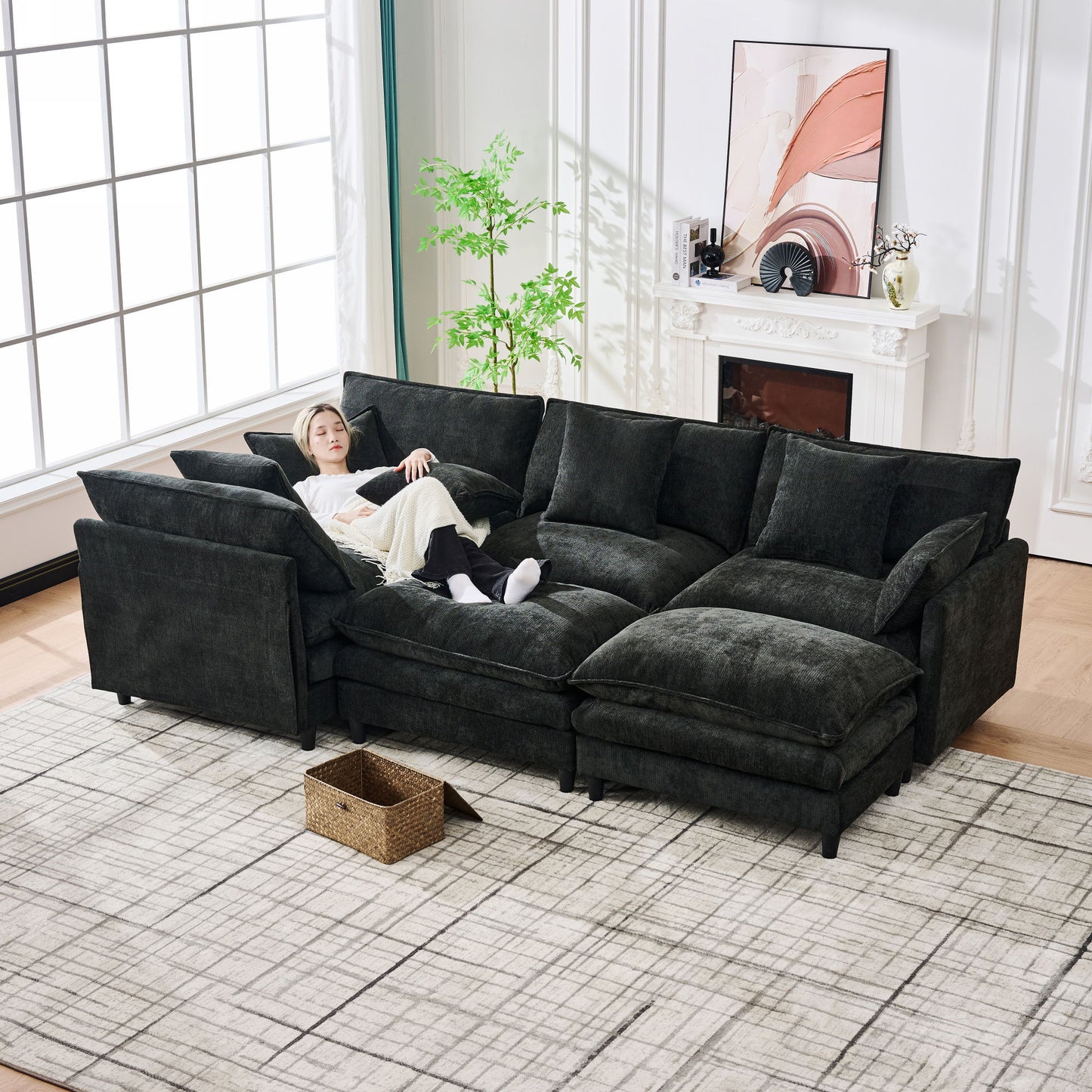 Sofa With Modular Design Home Essentials