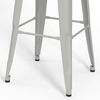 Fletcher - Handcrafted Metal Stool (Set of 2) Simpli-Home