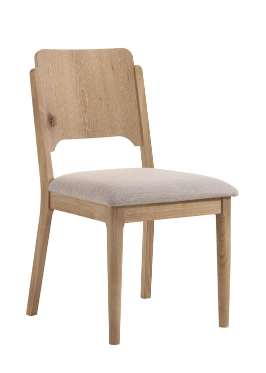 Arden - Side Chair (Set of 2) - Light Brown / Gray Crown Mark