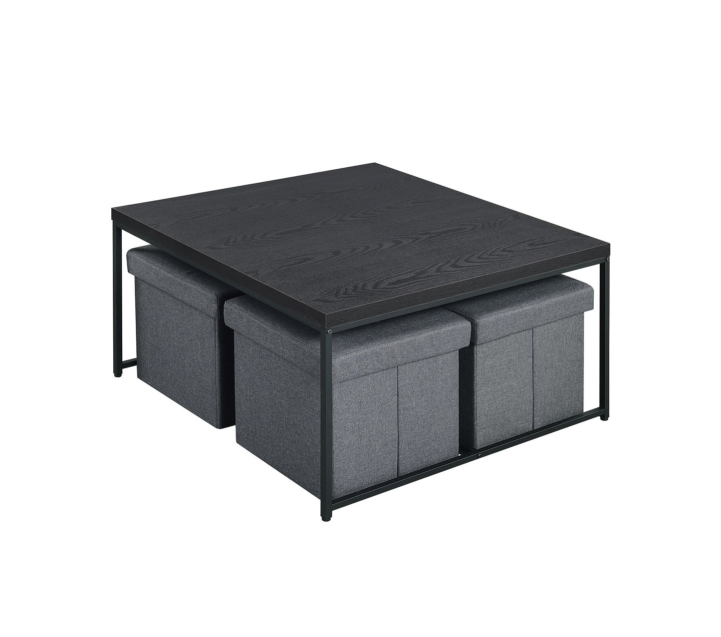 Caitlin - Wood Grain 5 Piece Coffee Table (Set of 5) Lilola Home